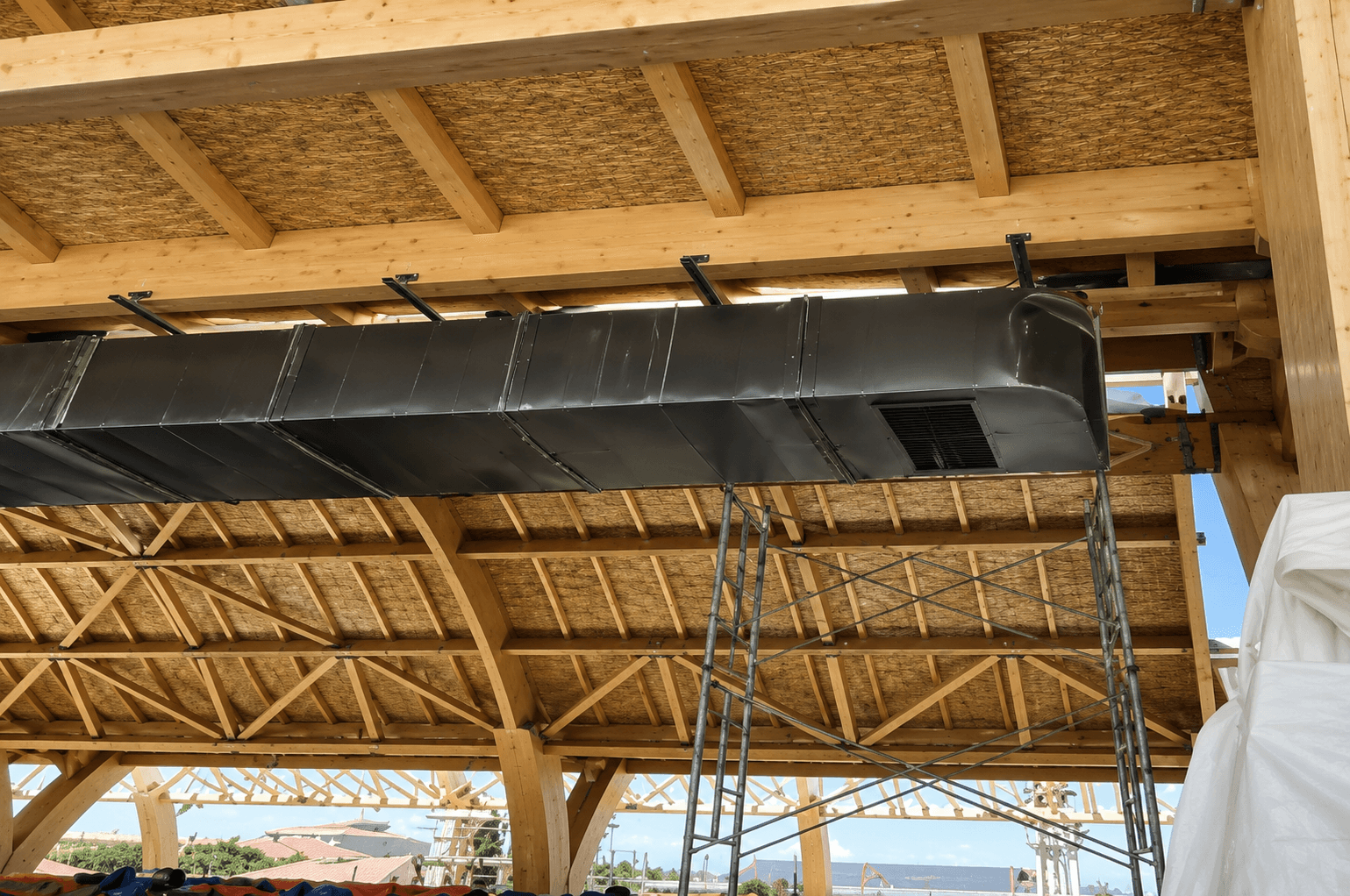 FMG ducting works at Mactan-Cebu International Airport Terminal 2